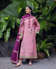 Hemline Symphony Unstitched Karandi Collection By Mushq 25