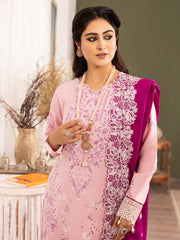 Raabi Orchid Luxury Embroidered Shawl Collection