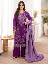 Raabi Orchid Luxury Embroidered Shawl Collection