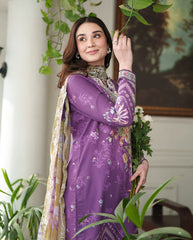 Roheenaz Whispered Florals Luxury Lawn 2026