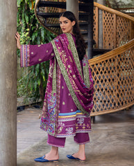 Hemline Symphony Unstitched Karandi Collection By Mushq 25
