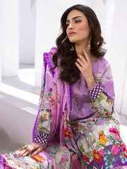 Roheenaz Printed Lawn Collection 24 Mermaid Melody
