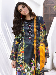Roheenaz Printed Lawn Collection 24 Palm Frond