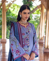 Hemline Symphony Unstitched Karandi Collection By Mushq 25