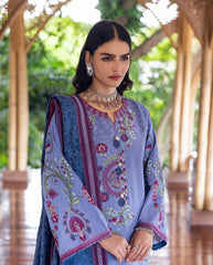 Hemline Symphony Unstitched Karandi Collection By Mushq 25