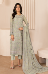 Zarif Thread Work Luxury Embroidered Chiffon Collection (04)