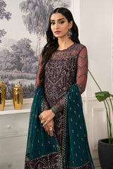 Afsanah Edition Luxury Embroidered Formal Collection 07