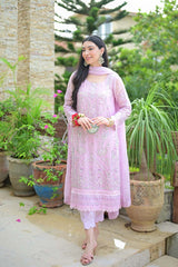 Aura Hand Crafted Luxury Chiffon By Manahil Lakhani