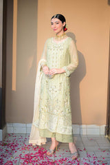 Aura Hand Crafted Luxury Chiffon By Manahil Lakhani