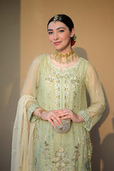 Aura Hand Crafted Luxury Chiffon By Manahil Lakhani