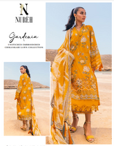 Nureh Gardenia Chikankari Lawn