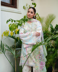 Roheenaz Whispered Florals Luxury Lawn 2026