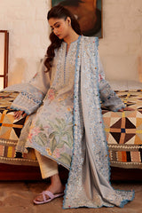 Zaha Embroidered Lawn Collection 24' (1B)