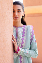 Zaha Embroidered Lawn Collection 24' (2A)