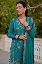 Zaha Luxury Embroidered Winter Collection ZW-13