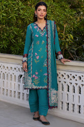 Zaha Luxury Embroidered Winter Collection ZW-13