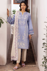 Zaha Embroidered Lawn Collection 24' (15B)