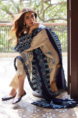Zaha Luxury Embroidered Winter Collection ZW-07