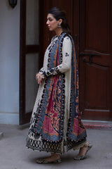 Zaha Luxury Embroidered Winter Collection ZW-12