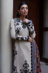 Zaha Luxury Embroidered Winter Collection ZW-12