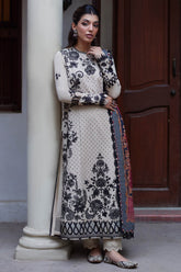 Zaha Luxury Embroidered Winter Collection ZW-12