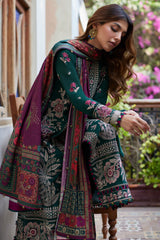 Zaha Luxury Embroidered Winter Collection ZW-14