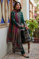 Zaha Luxury Embroidered Winter Collection ZW-14