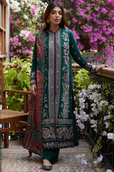 Zaha Luxury Embroidered Winter Collection ZW-14