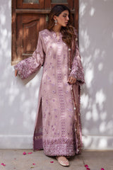 Zaha Luxury Embroidered Winter Collection ZW-10