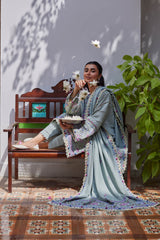 Zaha Luxury Embroidered Winter Collection ZW-04