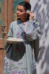 Zaha Luxury Embroidered Winter Collection ZW-04