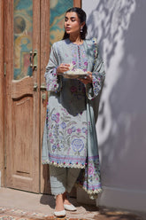 Zaha Luxury Embroidered Winter Collection ZW-04