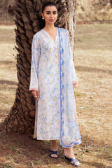 Zaha Embroidered Lawn Collection 24' (3B)