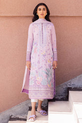 Zaha Embroidered Lawn Collection 24' (1A)