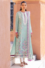 Zaha Embroidered Lawn Collection 24' (2A)