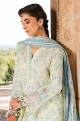 Zellbury Unstitched Chikankari Lawn 25