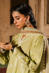 Zellbury Unstitched Chikankari Lawn 25