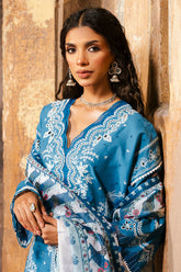 Zellbury Unstitched Chikankari Lawn 25