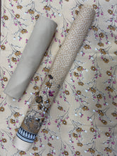 New Komal Prints Wrinkle Free 3 Piece Suit