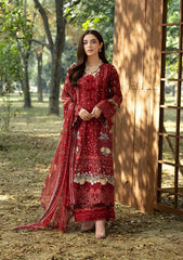 ELAF CHIKANKARI PRINTS WITH CHIFFON DUPATTA 2026