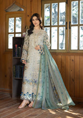 ELAF CHIKANKARI PRINTS WITH CHIFFON DUPATTA 2026