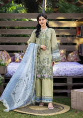 ELAF CHIKANKARI PRINTS WITH CHIFFON DUPATTA 2026