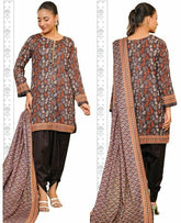 Khaadi 3 Piece Unstitched Printed Lawn