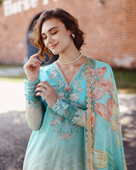 Mushq Solace Ombre Chikankari Luxury Lawn '26