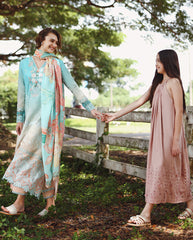 Mushq Solace Ombre Chikankari Luxury Lawn '26