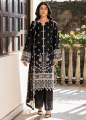 Bahar Embroidered Lawn'25 By Farasha