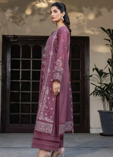 Bahar Embroidered Lawn'25 By Farasha