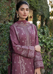 Bahar Embroidered Lawn'25 By Farasha