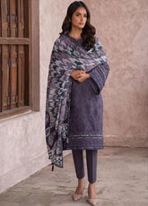 Dastak By Jazmin Embroidered Khaddar Collection D-08