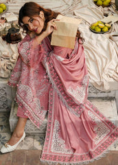 Elaf Premium Luxury Embroidered Winter Collection 1A